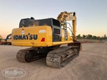 Back of used Komatsu Excavator